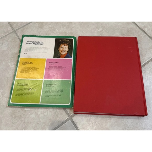 VTG It's Easy To Sew Knit And Stretch Fabric 1977 & Complete Book Of Sewing 1972 - Picture 3 of 12